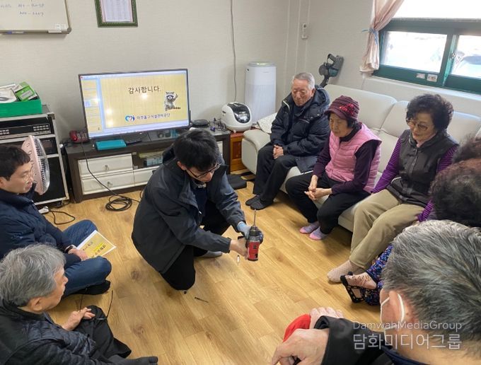 미추홀구시설관리공단, 어르신 맞춤형 ‘찾아가는 생활 공구 교육