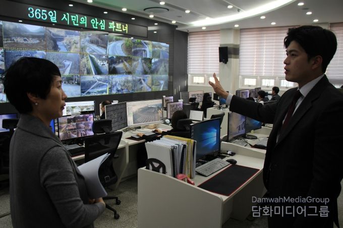 포천시 CCTV스마트안심센터 방문