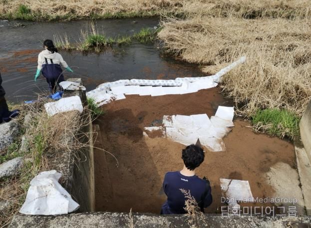 남양주시 별내동, 용암천 수질오염 신속 대응…시민 휴식공간 지켰다