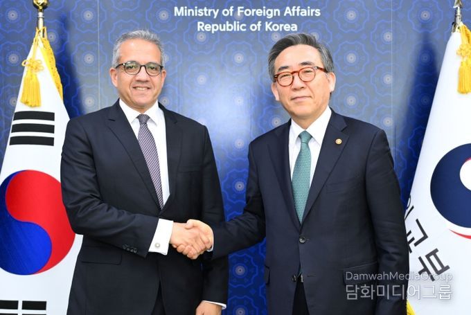 조태열 장관, 알아나니 이집트 前 관광·유물부 장관 면담