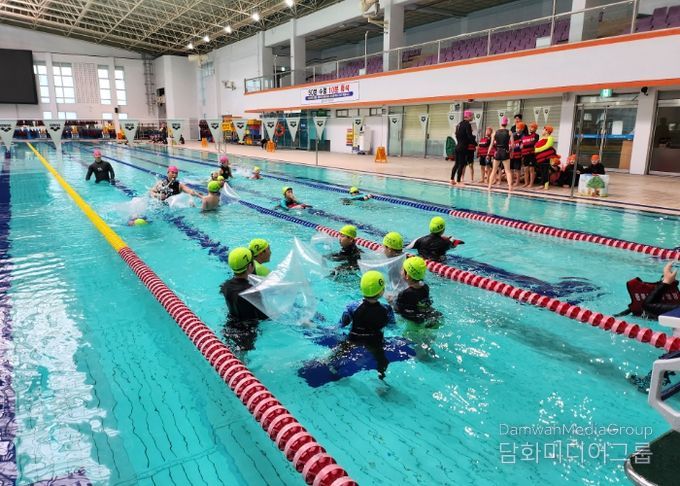 학생수영장, 초등학생 생존수영 3월부터 실시