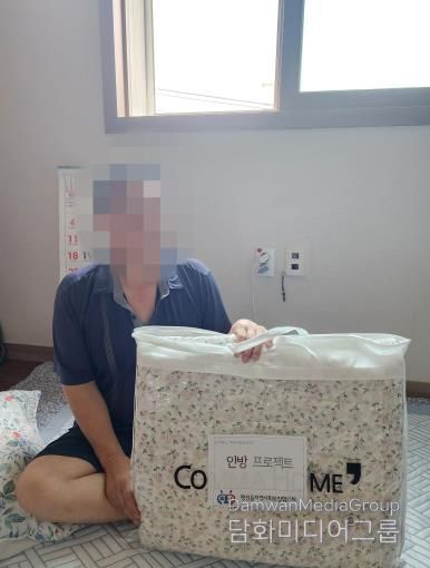 평택시 팽성읍 지역사회보장협의체 시원한 여름나기 쿨패드 지원