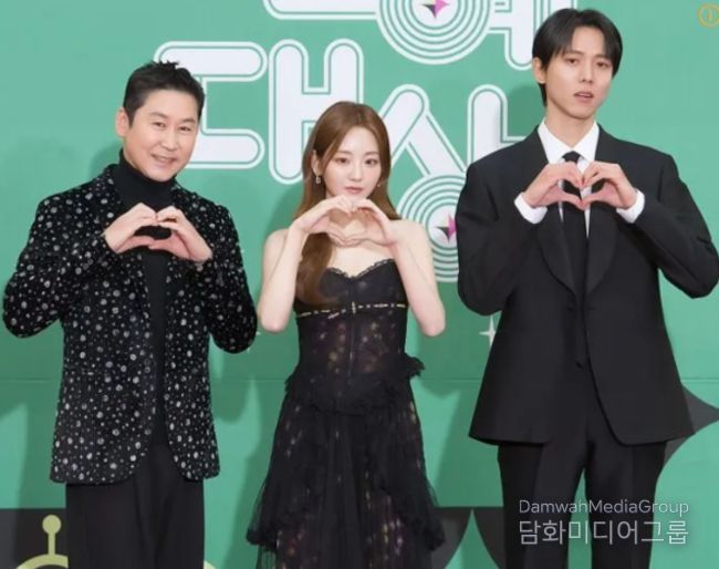 2023 KBS 연예대상 MC 신동엽, 조이현, 주우재(출처=나무위키)