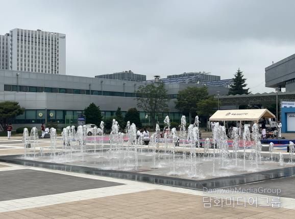 천안종합운동장 바닥분수
