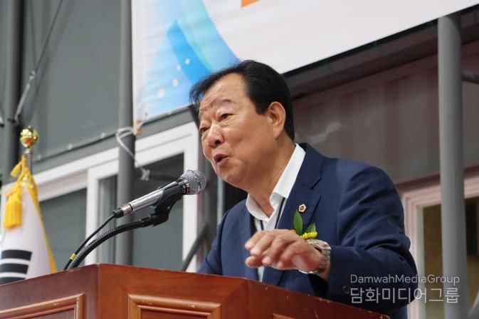 경기도의회 임상오 의원, 연천소방서 다목적훈련장 튼튼마루 준공 격려