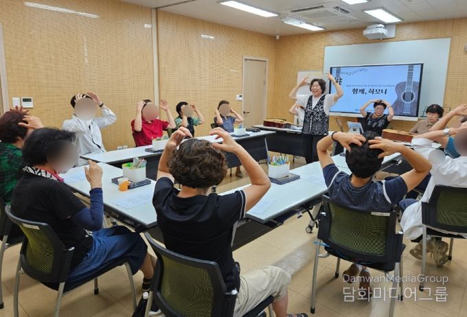 남구 치매안심센터, 경증 치매환자를 위한 주민참여 음악수업 진행