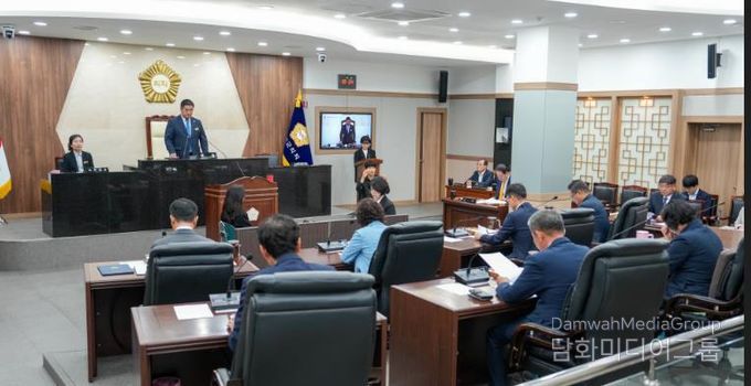 괴산군의회, 제345회 임시회 개회