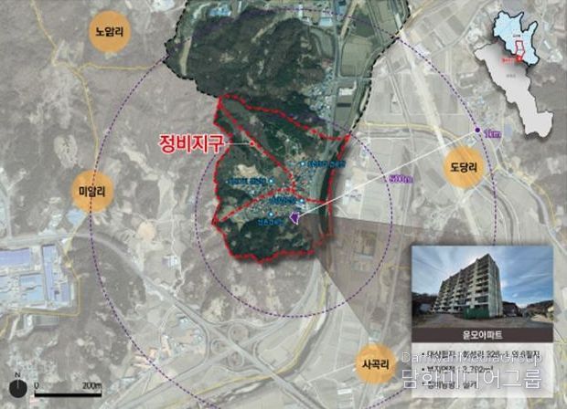 증평군 화성지구 농촌공간정비사업