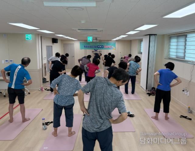 통합건강2센터, 어르신 건강교실 마무리