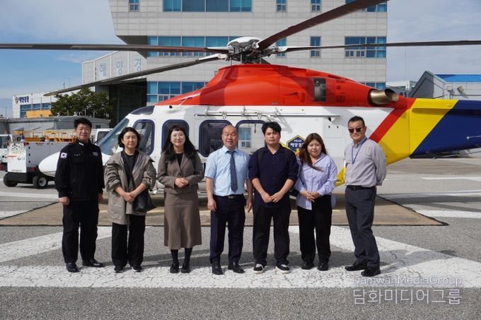 수어통역사, 해양경찰 현장견학