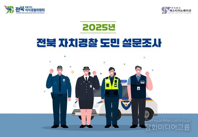 ‘2025년 전북 자치경찰 도민 설문조사’