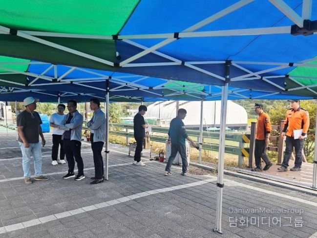 함양군, 군민체육대회 맞아 안전 점검 및 안전 문화 캠페인 전개