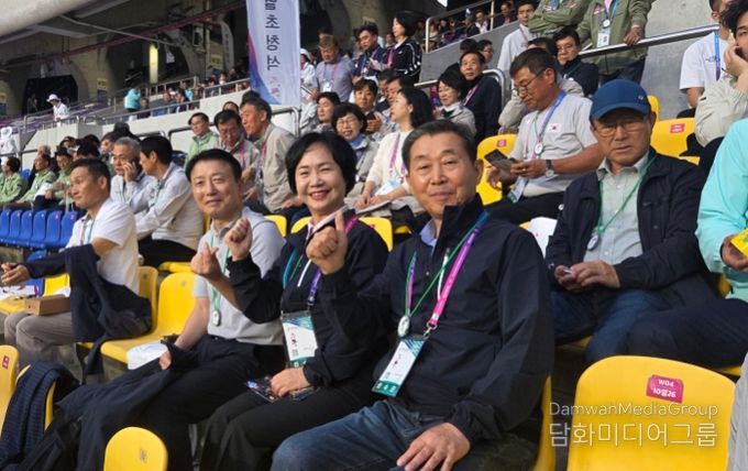 제106회 전국체전 개막식 참석