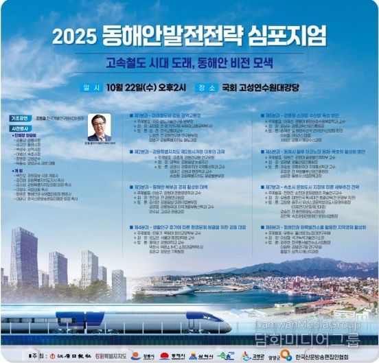 동해시, 고속철도 시대 대비‘동해안 발전전략 심포지엄’참석