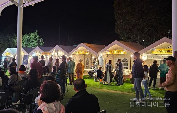 낭만이 있는 정천, 음악으로 가을밤 물들여