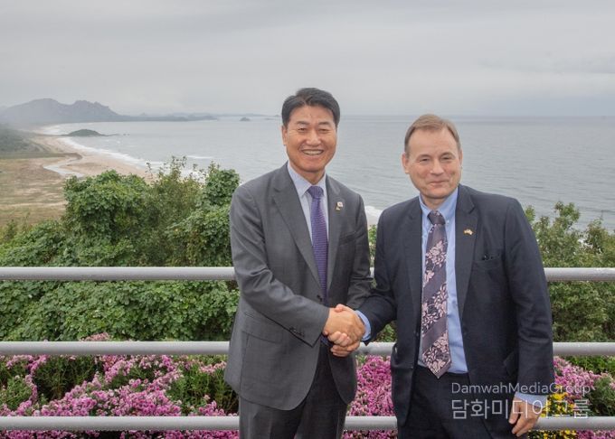 주한 독일대사 고성군 방문