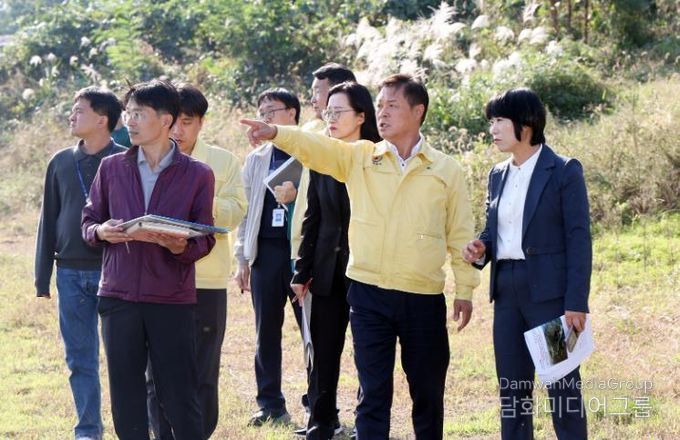정읍시, 천년 고도 ‘고사부리성’과 첫 함성의 현장 ‘말목장터’ 직접 점검