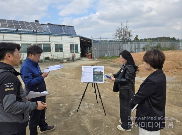 진천군, 하반기 주요현안사업장 점검