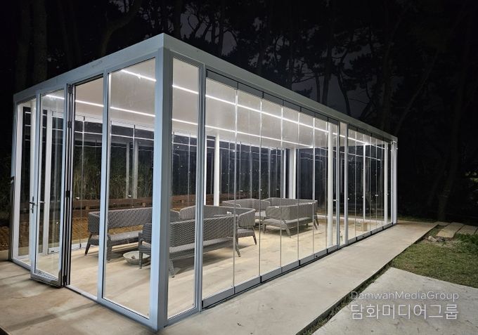 부산 남구,‘이기대 큰고개쉼터 카페형 쉼터 및 정원사업’ 준공