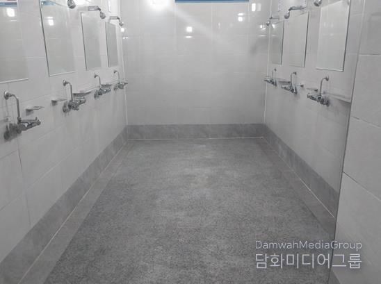 남동국민체육센터, 샤워실 바닥 시설 개선
