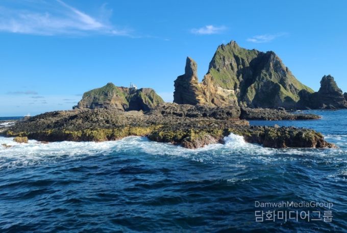 독도 주변 해역 현장조사(독도(서도)의 가재바위)