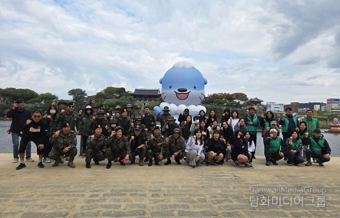 (사)경남특전사환경관리협회, 진주 남강 수중 정화활동 실시
