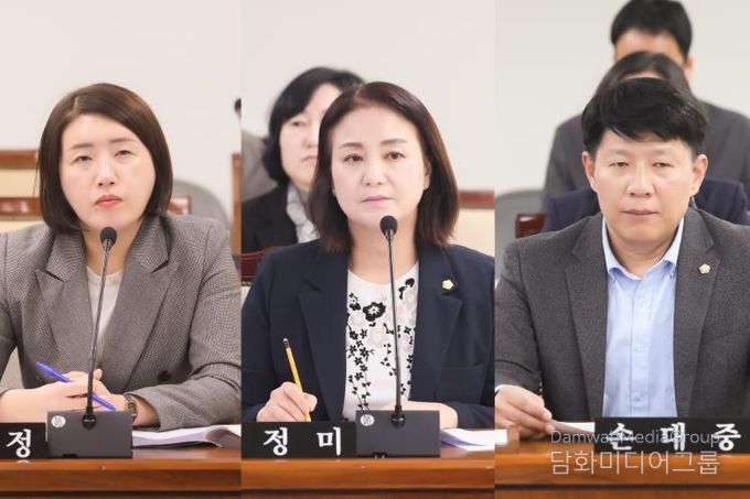 부평구의회, 의원발의 조례안 3건 본회의 의결-정유정 의원,허정미 의원,손대중 의원