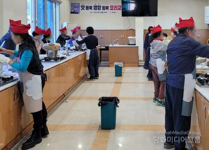 1. 작년 창녕다움 식생활 교육관 장애인 대상 식생활 교육 진행 모습