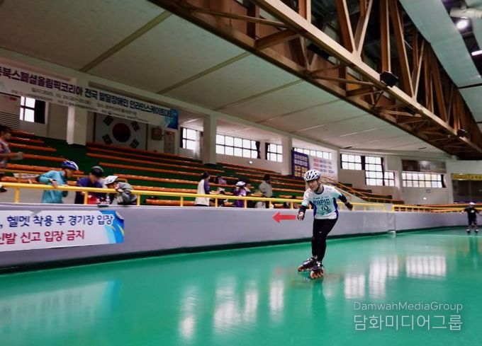 세종시장애인체육회 배선후 선수, 발달장애인 인라인스케이트대회 메달