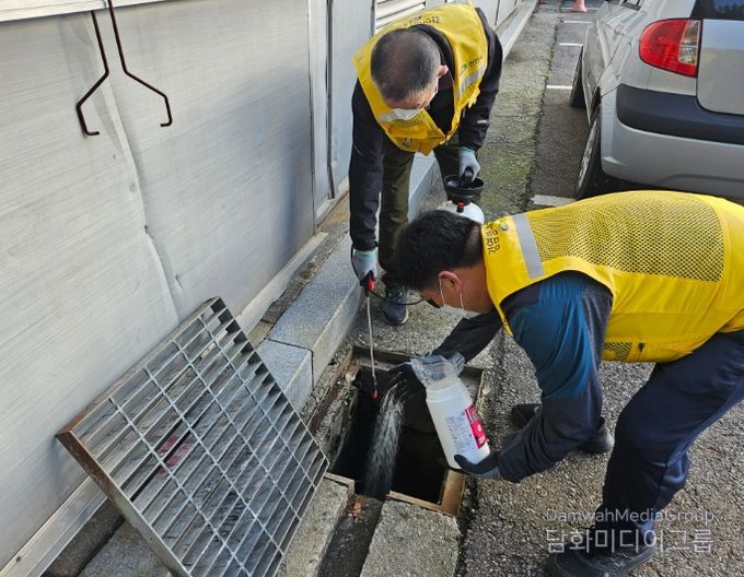 월동 전 모기·유충서식지 집중 방제