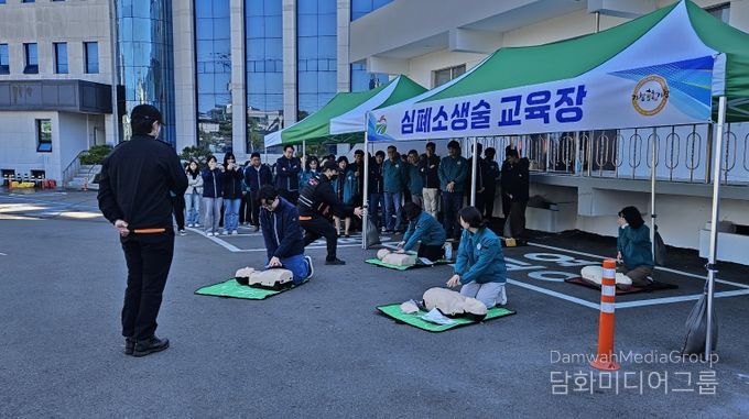 거창군, 거창소방서와 합동소방훈련 실시