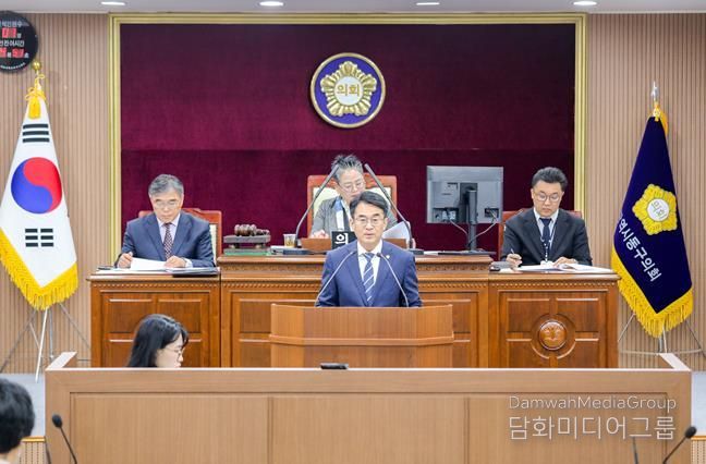 광주 동구의회 김재식의원 ‘야간관광 활성화 필요’ 5분발언 진행