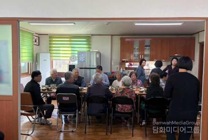 청양군, 경로당 무상급식 시범사업 점검 실시