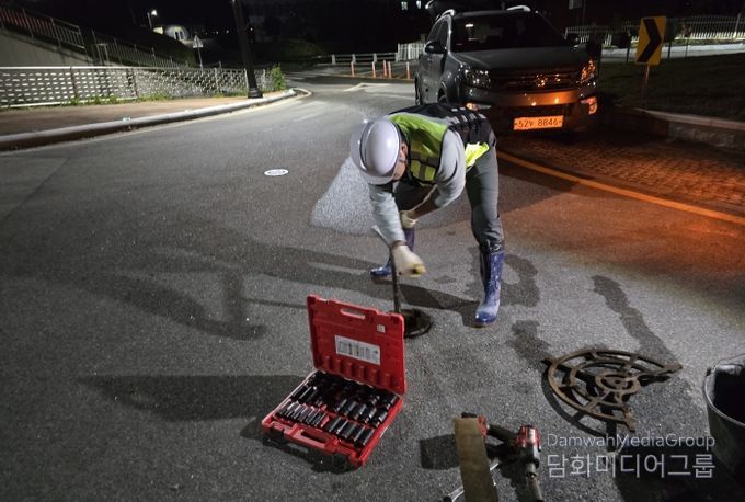 진안군, 진안읍 단양리 상수도관 세척 추진