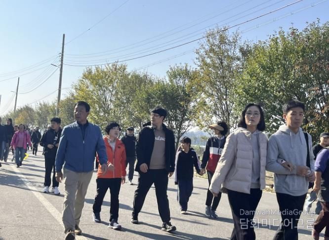 지난해 한천천 탐방 축제 사진