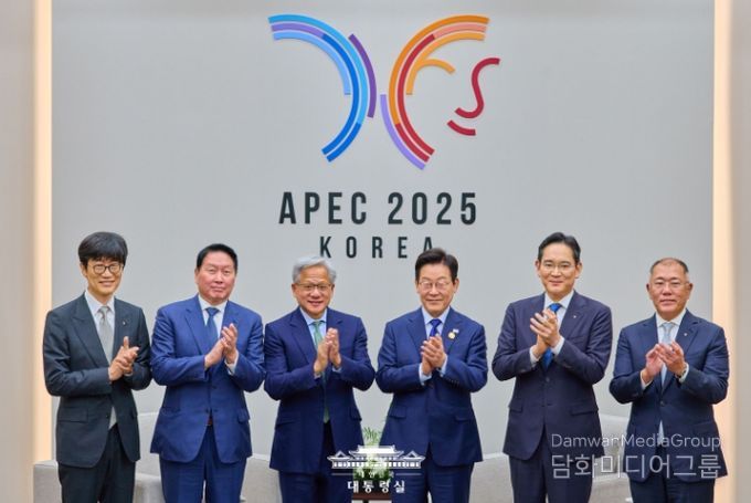 젠슨 황 엔비디아 대표 접견(대통령실)