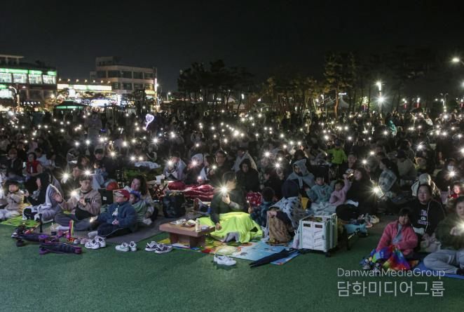 2025 당진 삽교호 드론 라이트 쇼 현장