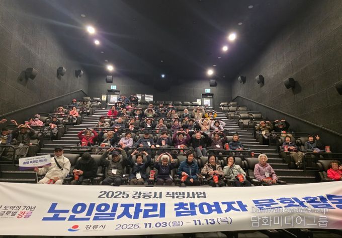 노인일자리 및 사회활동지원사업 참여 어르신 대상 문화활동