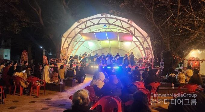 남해군 상주은모래밴드, 시월의 마지막 밤 음악으로 물들이다