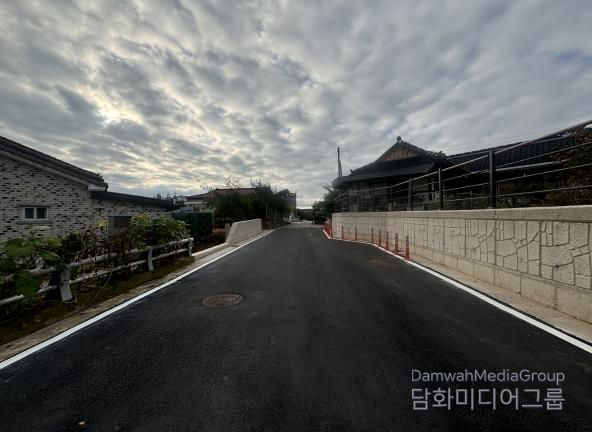 정읍 신태인읍 원불교 교당 앞 소방도로 전면 개통