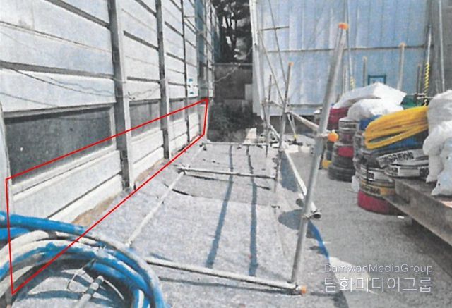 지반안전성 관리 미흡 사례(조치 후)