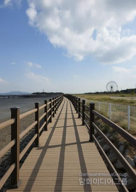삽교호~음섬포구 해안둘레길 경관 사진