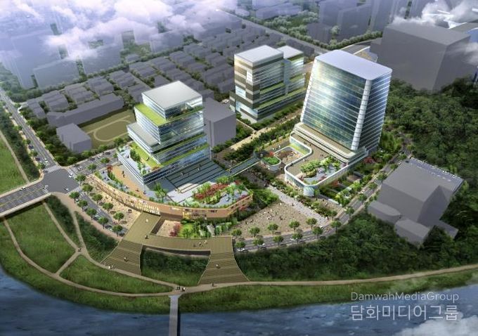 성남시 바이오헬스 첨단 클러스터 조감도