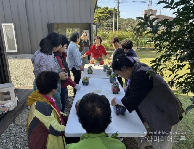 농촌자원 융복합 치유농업 프로그램 운영 사진