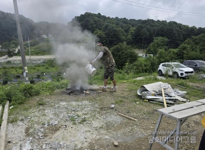 가평군, 산불예방 위해 불법소각 집중 단속