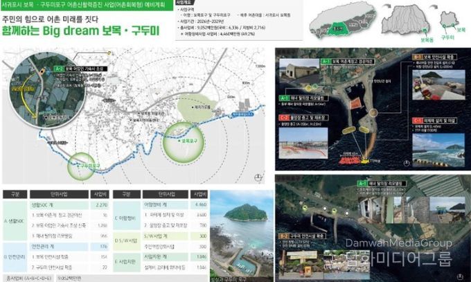 보목·구두미포구 어촌신활력 증진사업