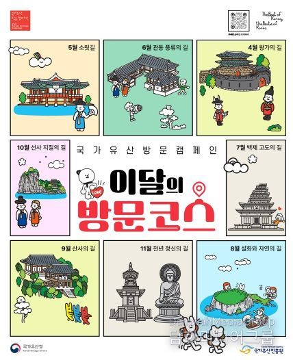 2025 국가유산 방문 캠페인 포스터