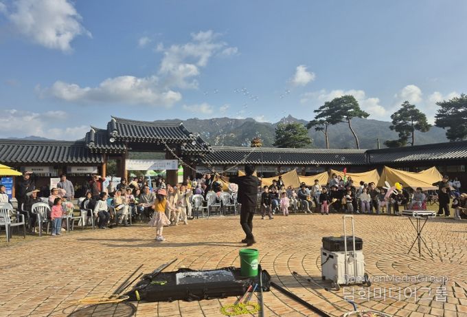 영암군 목재누리 페스티벌_버블쇼