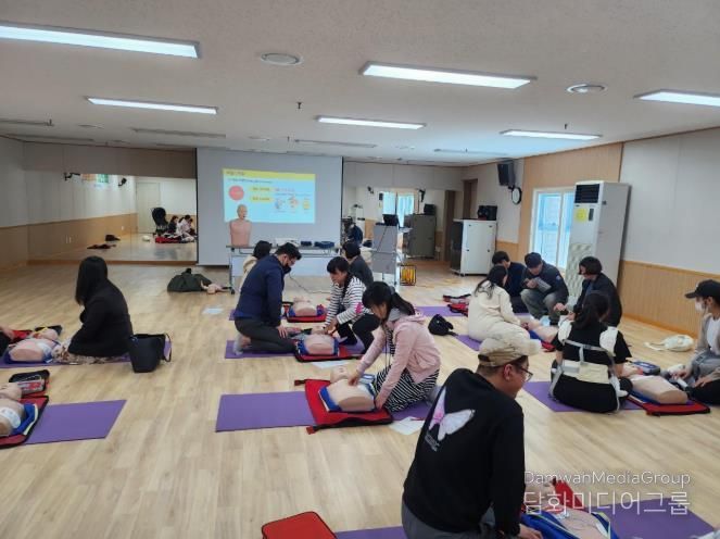 울주군보건소, 영양플러스 사업 대상자 부모 심폐소생술 교육