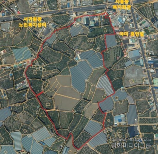 2025년 지적재조사지구(서홍동5지구)